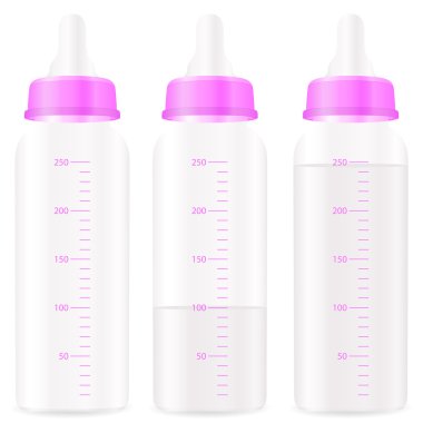 Baby bottle clipart