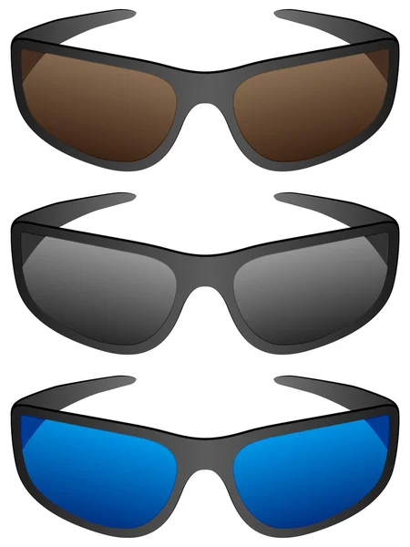 Sport solglasögon — Stock vektor