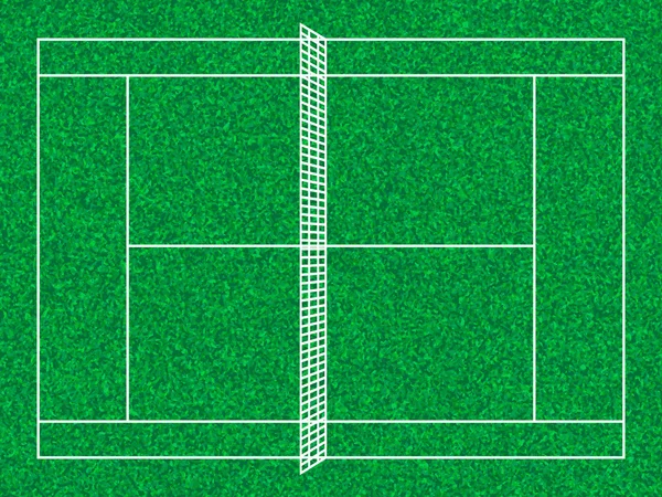 Tennisplatz — Stockvektor