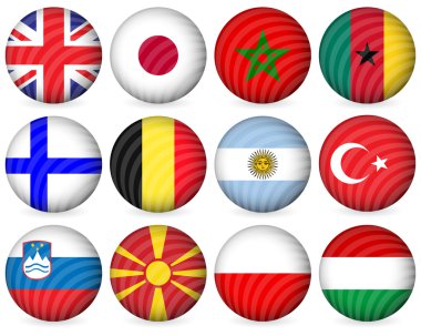 national circle icon collection 3 clipart