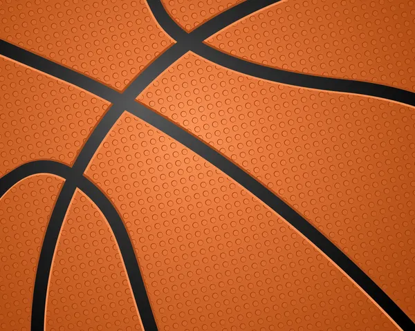 Textura pelota de baloncesto — Vector de stock