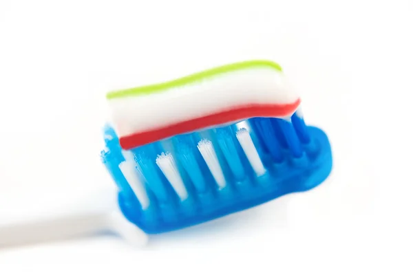 stock image Tooth brush and paste