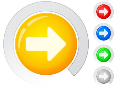 buttons arrow right clipart