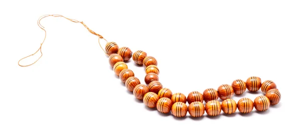 Wooden Necklace — Stock Photo, Image