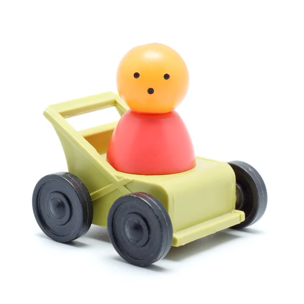 Speelgoedchauffeur — Stockfoto