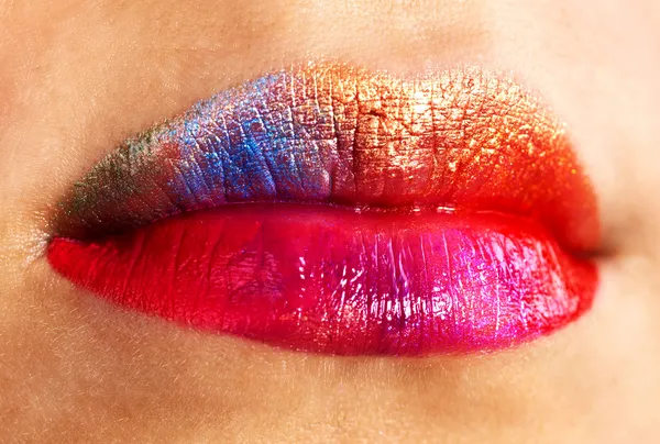 Make up of lips. — Stock Photo, Image