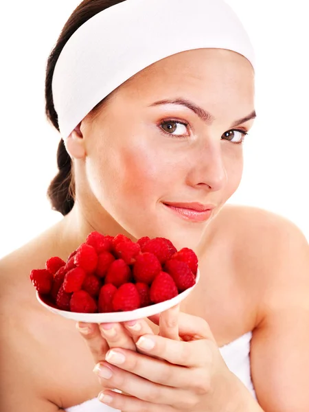 Natürliche hausgemachte Früchte Gesichtsmasken . — Stockfoto