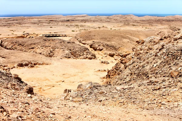 Landscape of wildness desert . — Stock Photo, Image