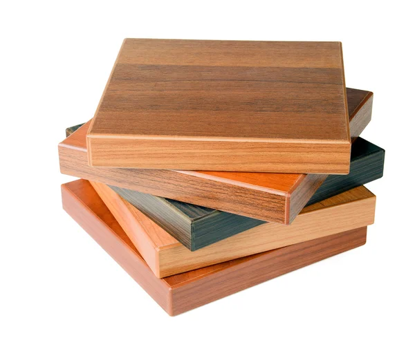 Drewniane podłogi próbki — Zdjęcie stockowe