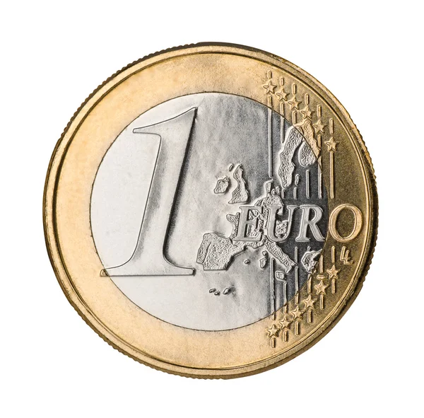 Euro-mynt – stockfoto