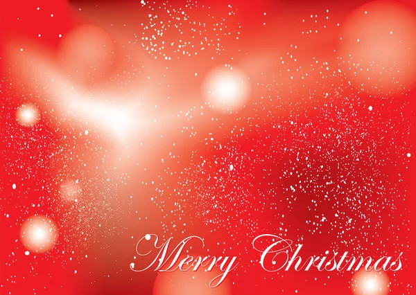 Joyeux Noël fond rouge — Image vectorielle