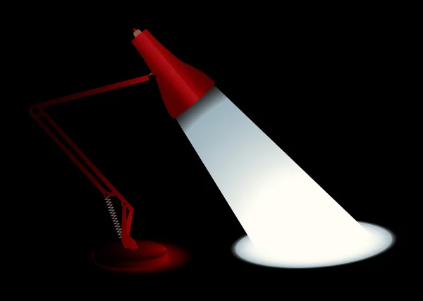 Lampe lumière — Image vectorielle