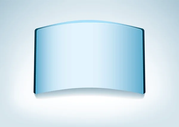 Синий стеклянный фон — стоковый вектор