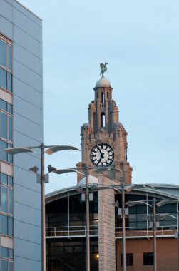 Liver Building tower clipart