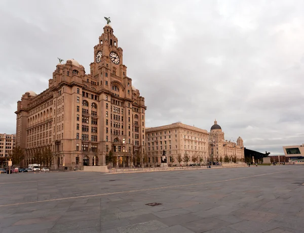 Waterfront em Liverpool — Fotografia de Stock