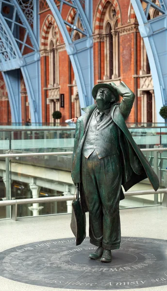 stock image Sir John Betjeman statue