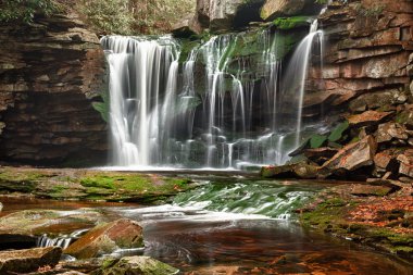 Elakala Falls in West Virginia clipart