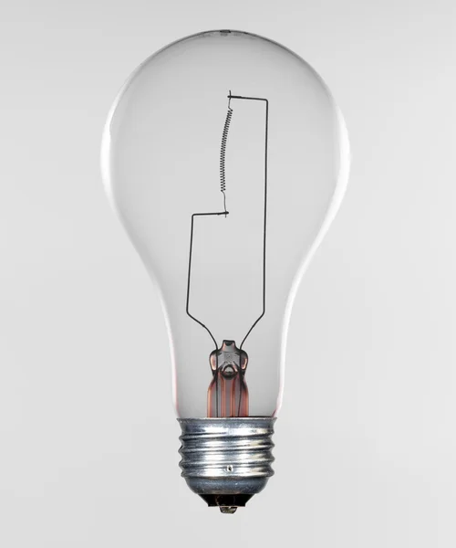 Glödande glödlampa — Stockfoto