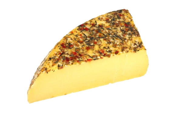 Käse mit Kräutern — Stockfoto