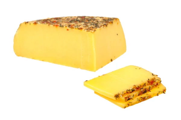 Τυρί με βότανα — Φωτογραφία Αρχείου