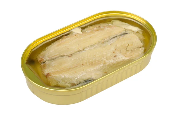 Filé sardiner i olja — Stockfoto