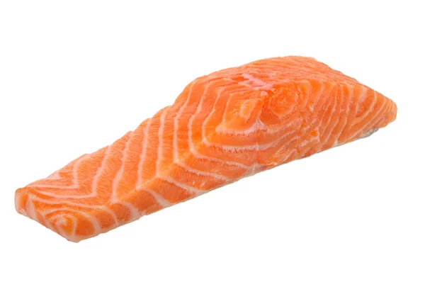 Stuk van zalmfilet — Stockfoto