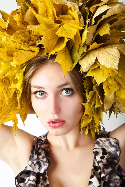 Lady podzim. — Stock fotografie