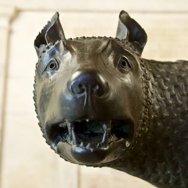 Romulus and remus rome symbol — Stock Photo, Image
