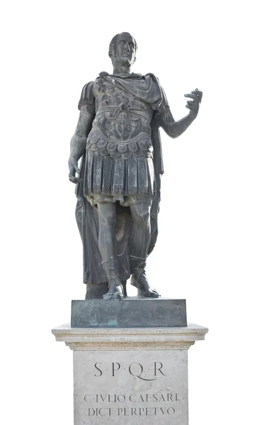Iulius 命名之凯撒皇帝雕像 — 图库照片