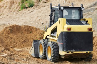 skid steer loader, harfiyat işleri