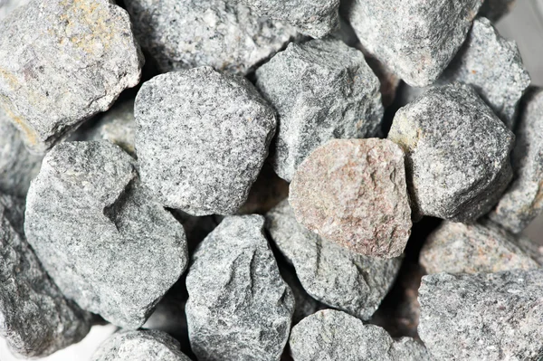 Texturas de pedras trituradas — Fotografia de Stock