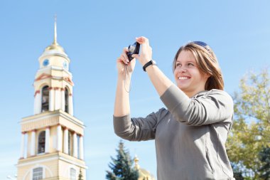 genç güzel kadın fotoğraf çekimi