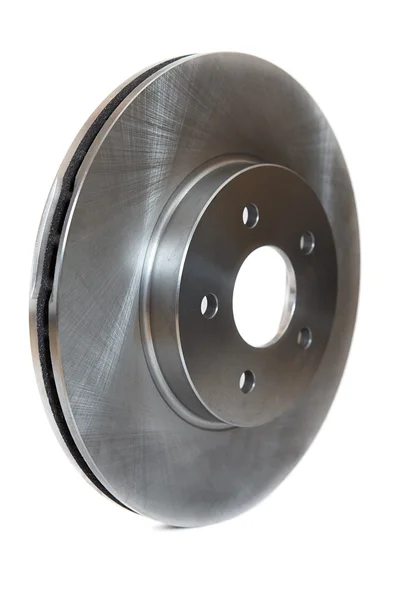 New brake disc isolated on white background — Stock Photo, Image