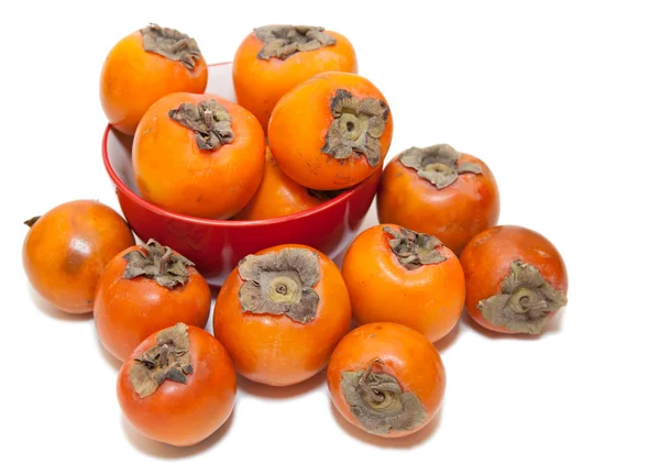 stock image Red juicy persimmons