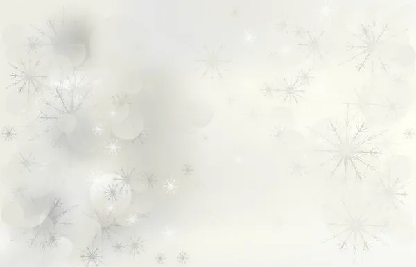 银色圣诞背景 — 图库照片