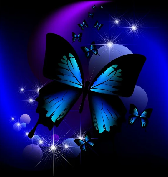 Волшебная бабочка — стоковое фото