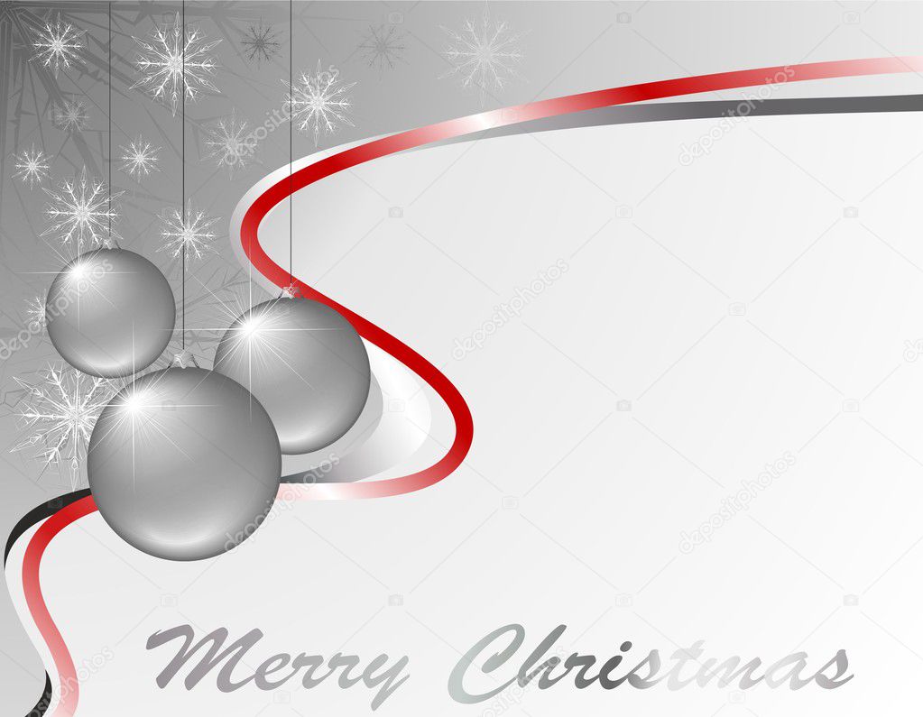 Elegant christmas background with place for your text