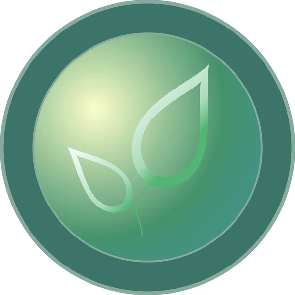 Eco logotipo — Fotografia de Stock