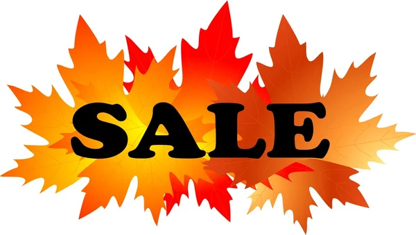 Autumn sale — Stock Photo, Image