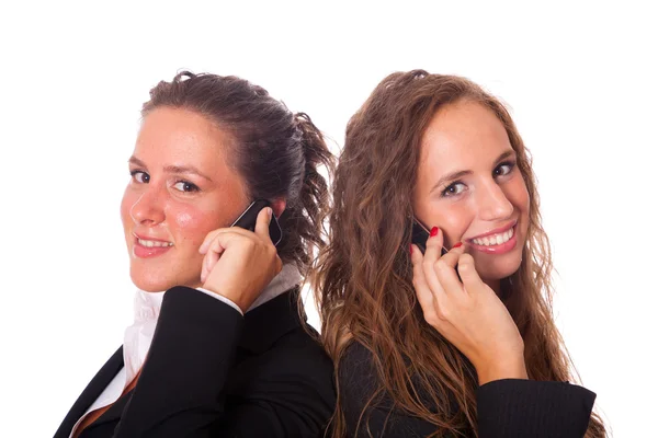 Två affärskvinnor på arbetsplatsen — Stockfoto