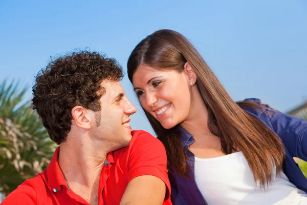 Happy Young Couple Stock Image