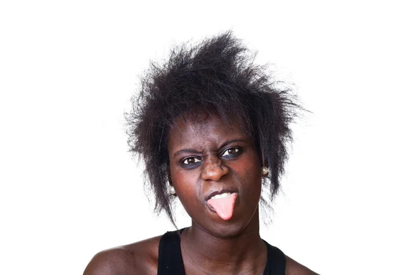 Ritratto donna nera — Foto Stock