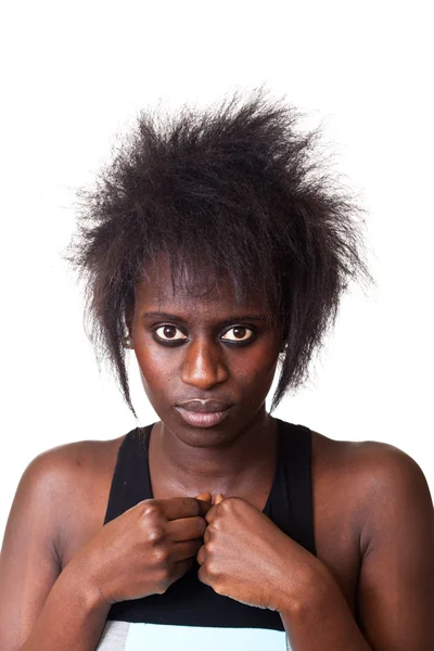 Retrato de mujer negra —  Fotos de Stock