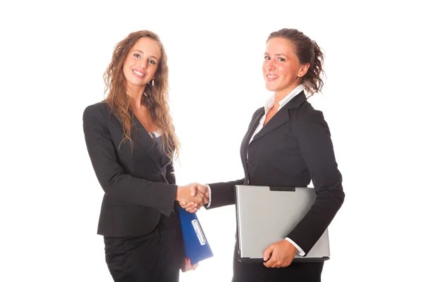 Business Woman Handshake — Zdjęcie stockowe