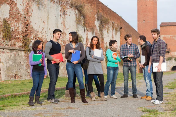 Multicultural College Students — Stock Photo, Image