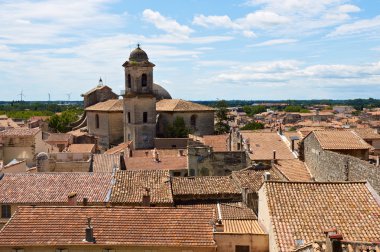 Roofs of Beaucaire clipart