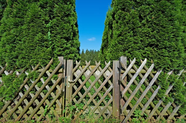 Wooden Gate — Stock Photo, Image