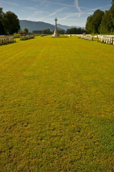 Katonai temető — Stock Fotó