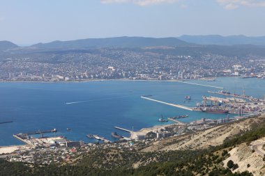 Harbour of Novorossiysk clipart