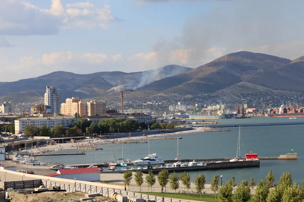 Skyline of Novorossiysk — Stock Photo, Image